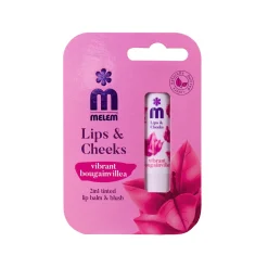 Melem Balsamo labbra e guance colorato con tonalità Bougainvillea