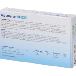 Metagenics Metarelax Fast Compresse Masticabili Gusto Naturale Di Fragola