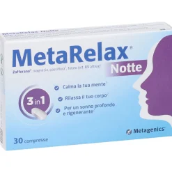 Metagenics MetaRelax Notte 30 Compresse