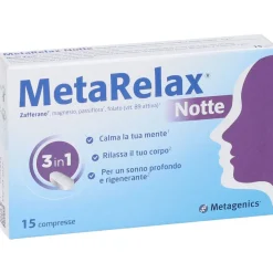 Metagenics MetaRelax Notte 15 Compresse
