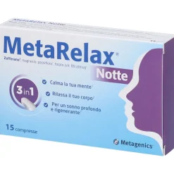Metagenics MetaRelax Notte 15 Compresse