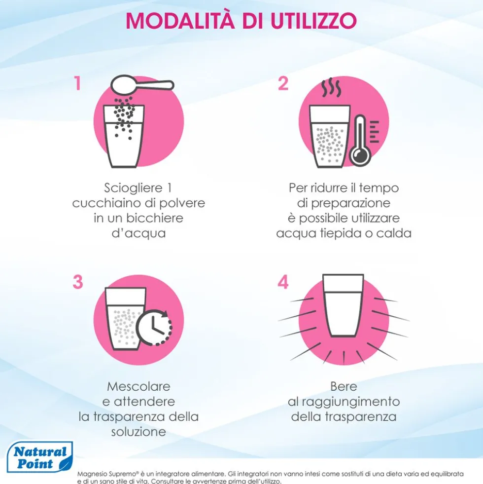 Natural Point Magnesio Supremo® Donna - Risparmia il 20% con il codice: donna1026