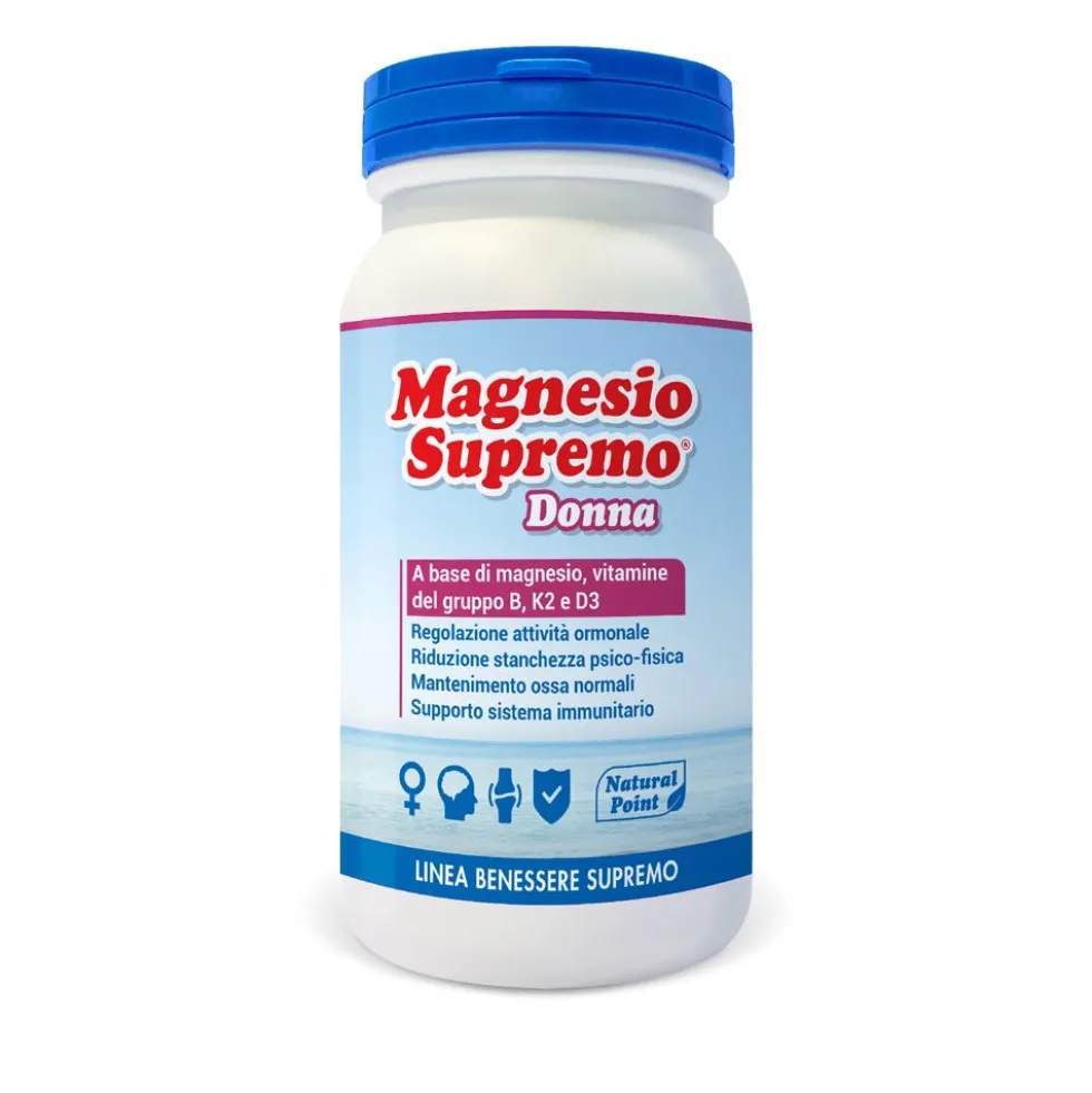 Natural Point Magnesio Supremo® Donna - Risparmia il 20% con il codice: donna1026