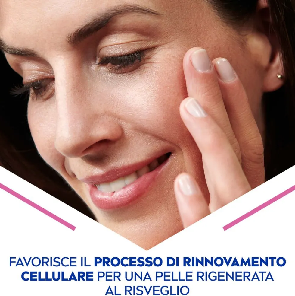 Nivea Cellular Expert Filler Crema Notte Anti-Età Intensiva SPF15 50 ml, Crema viso antirughe notte + MICELLAIR ACQUA MICELLARE 5in1 PELLI SENSIBILI mini 100 ml GRATIS