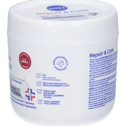 Nivea Crema Corpo Repair & Care Urea 400 ml, Crema multiuso idratante per pelle molto secca e ruvida