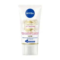Nivea Luminous630 Crema Mani Anti-Macchie Trattamento Avanzato SPF 15 50 ml, Crema mani antietà