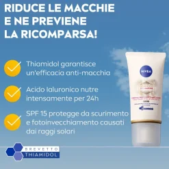 Nivea Luminous630 Crema Mani Anti-Macchie Trattamento Avanzato SPF 15 50 ml, Crema mani antietà