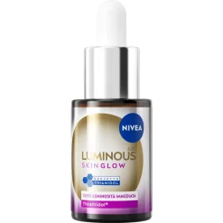 Nivea Luminous630 Skin Glow Siero Viso Luminosità Immediata 15 ml, Siero antimacchia viso idratante