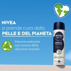 Nivea Men Derma Control Sensitive Deodorante Spray 72h