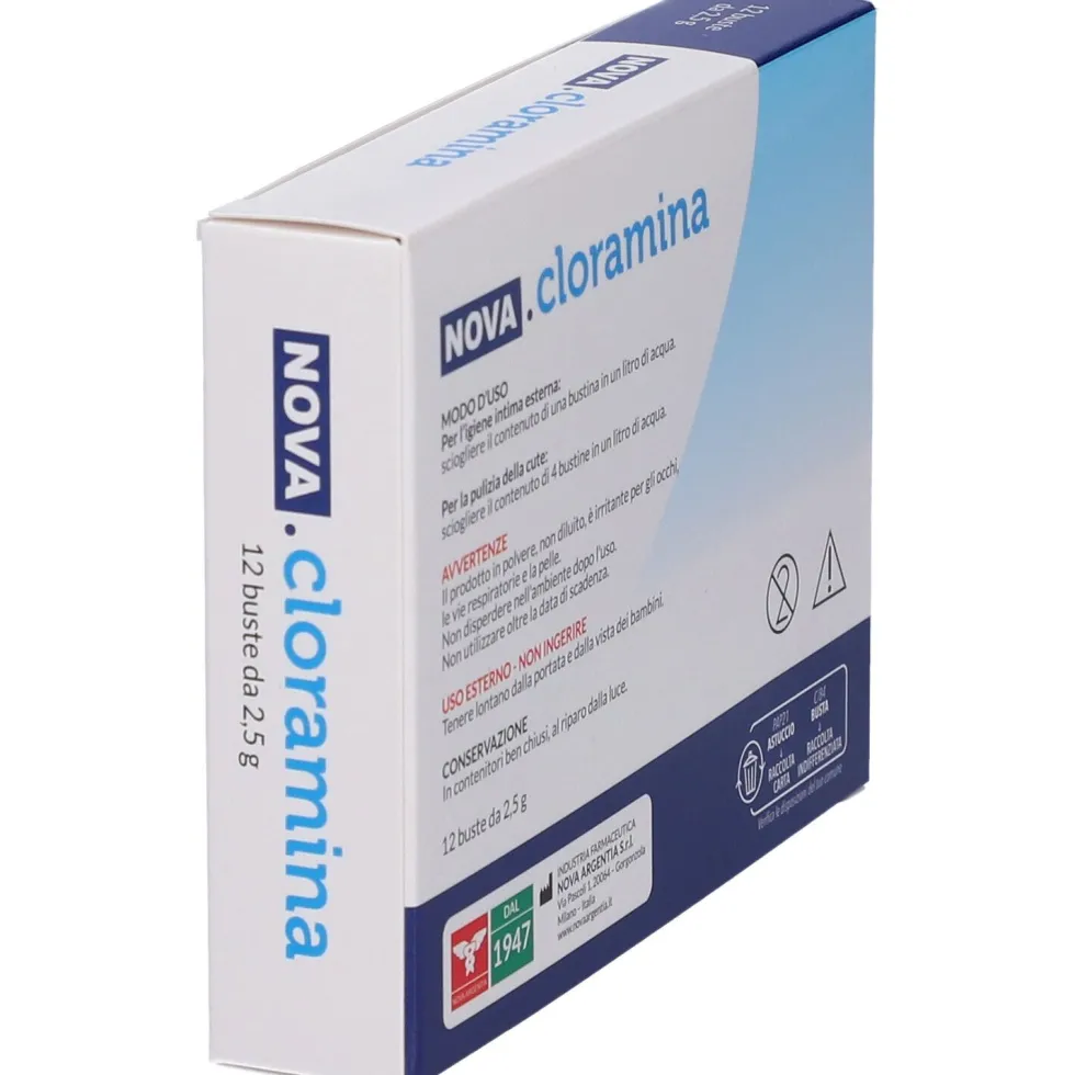 NOVA.CLORAMINA 2,5 g buste disinfettante
