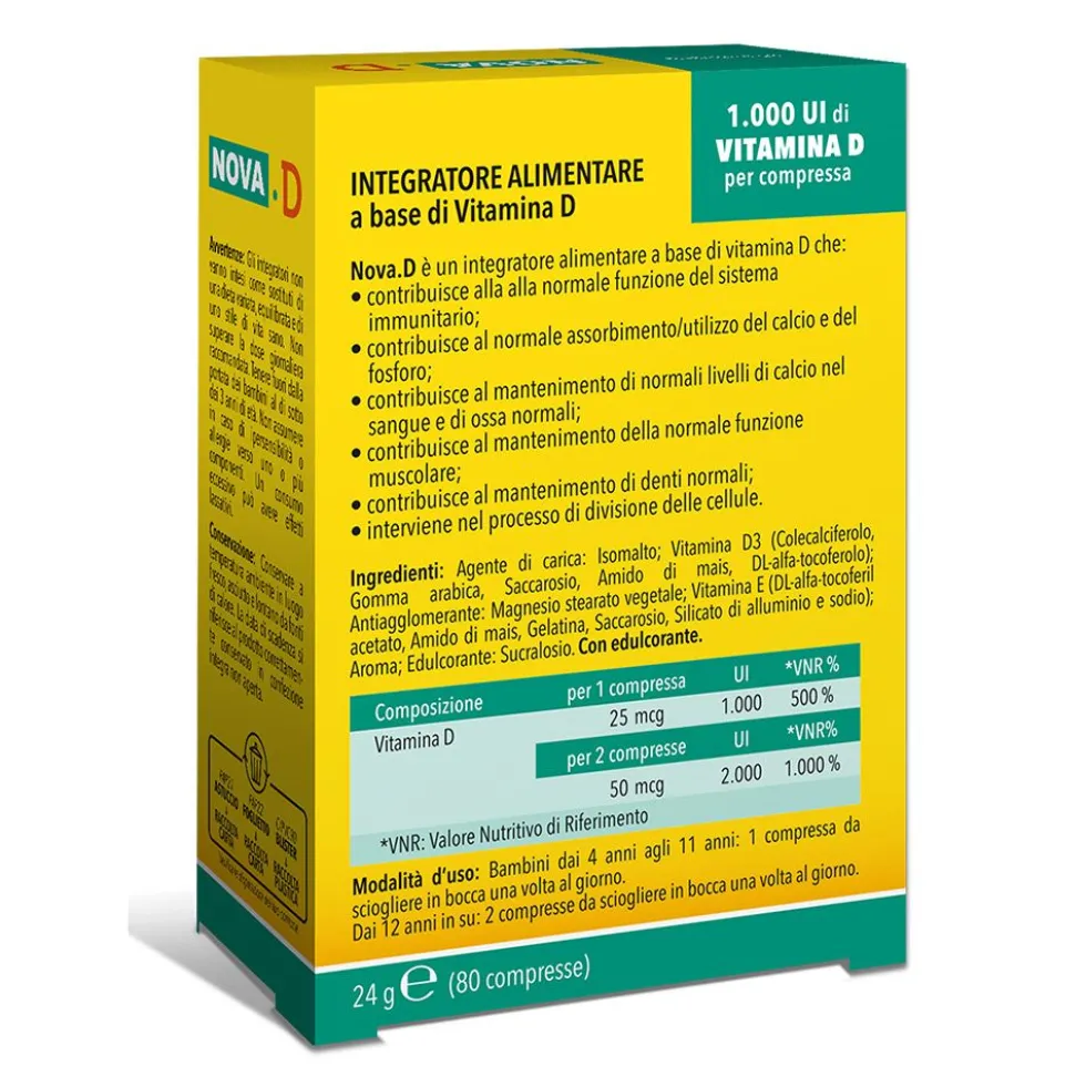 NOVA.Dcompresse vitamina