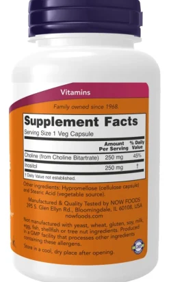 Now Foods Cholin & Inositol