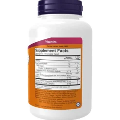 NOW FOODS Vitamina C 500 mg Gusto ciliegia