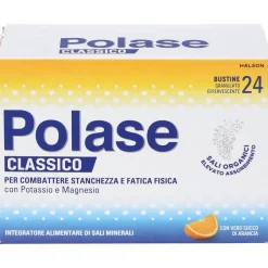 Polase Classico Magnesio e Potassio Sali Minerali Arancia, 24 bustine - Risparmia il 10% con il codice: haleon1026