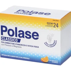 Polase Classico Magnesio e Potassio Sali Minerali Arancia, 24 bustine - Risparmia il 10% con il codice: haleon1026