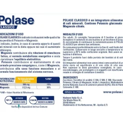 Polase Classico Magnesio e Potassio Sali Minerali Limone, 24 bustine - Risparmia il 10% con il codice: haleon1026