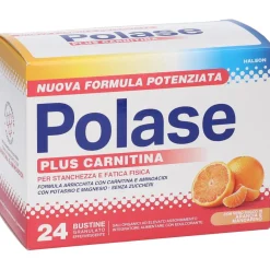 Polase Plus Carnitina Granulato Effervescente 24 Bustine - Risparmia il 10% con il codice: haleon1026