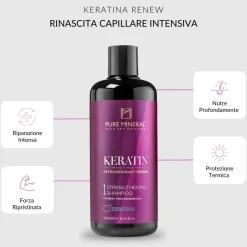 Pure Mineral - Shampoo Lisciante Cheratina
