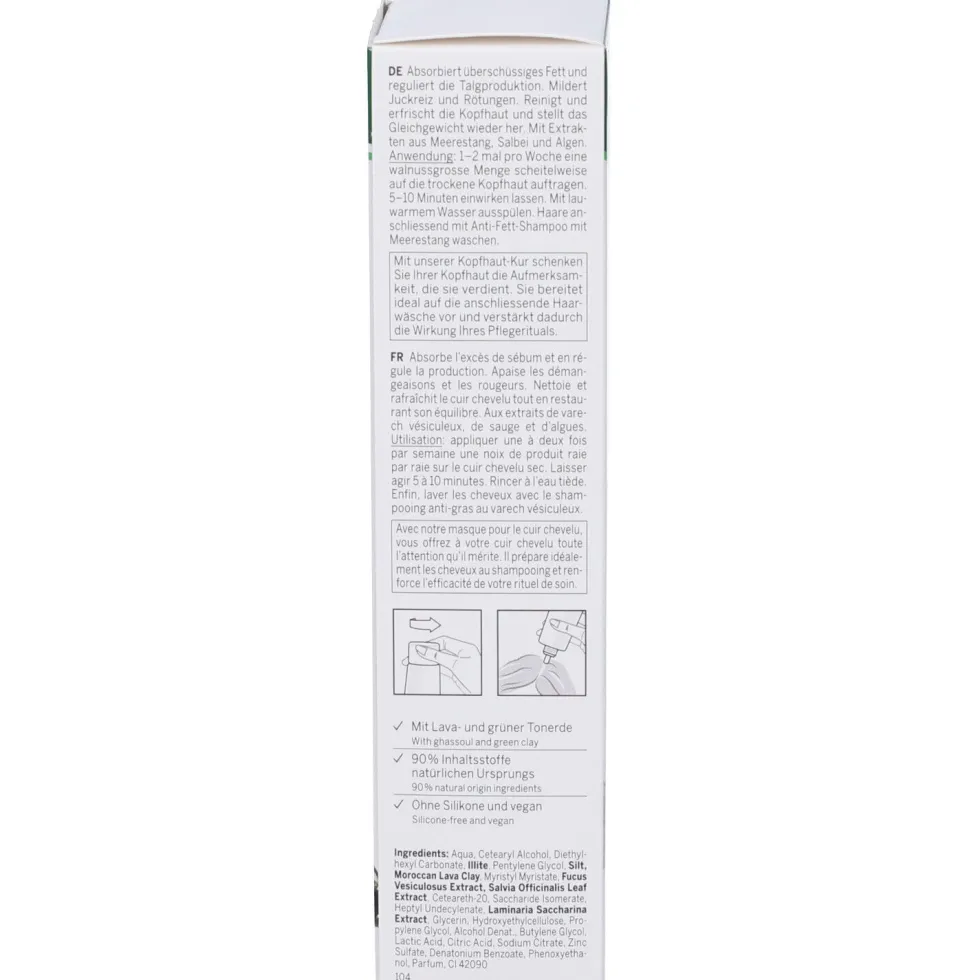 RAUSCH Maschera Antisebo Per Cuoio Capelluto Alla Quercia Marina
