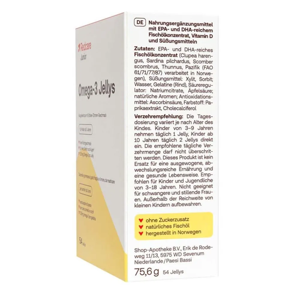 Redcare Junior Omega-3 Jellys per bambini