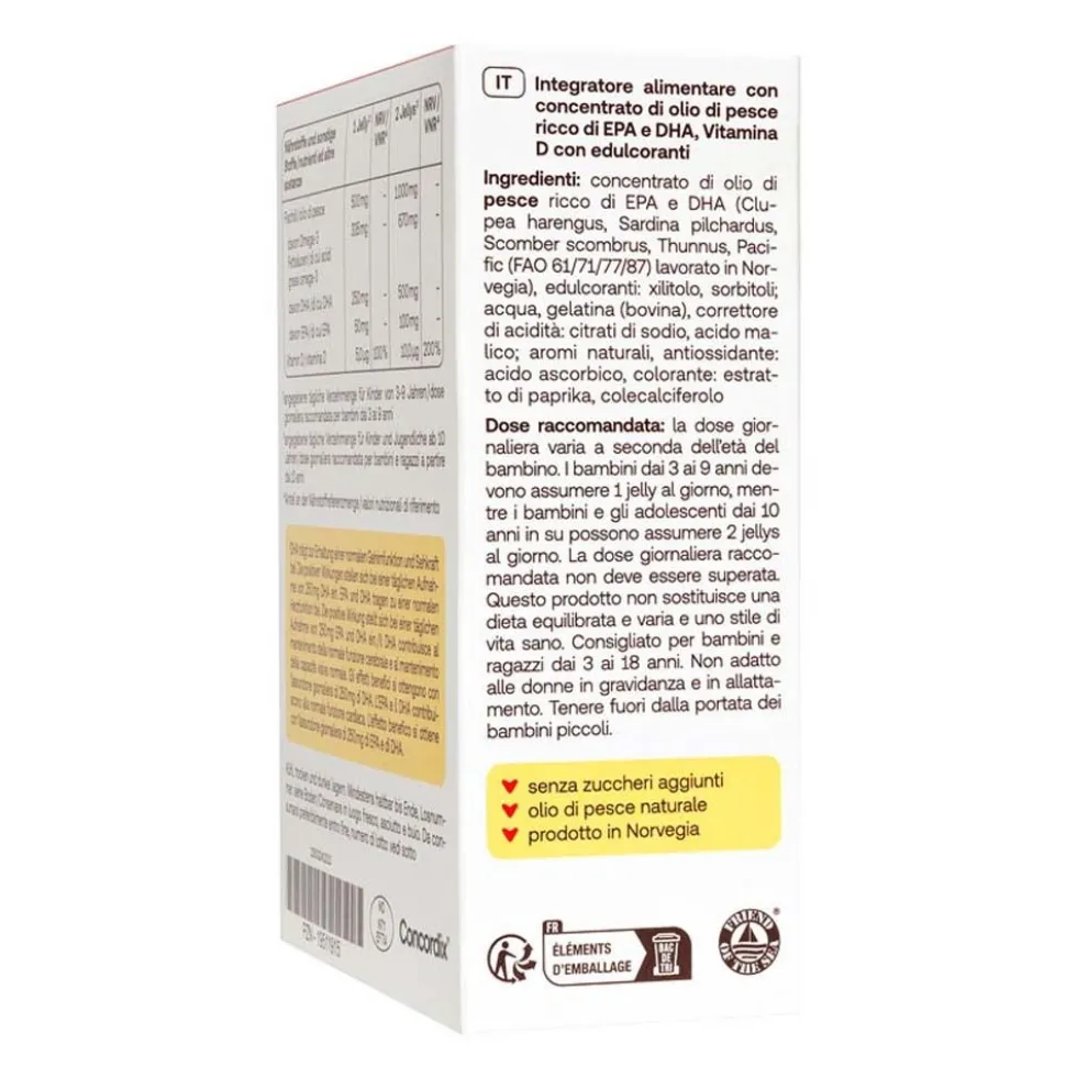Redcare Junior Omega-3 Jellys per bambini