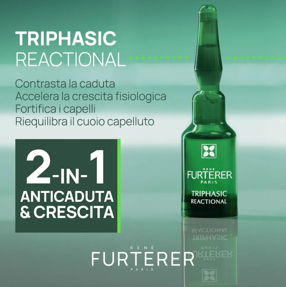René Furterer Triphasic Reactional trattamento contro la caduta reazionale dei capelli