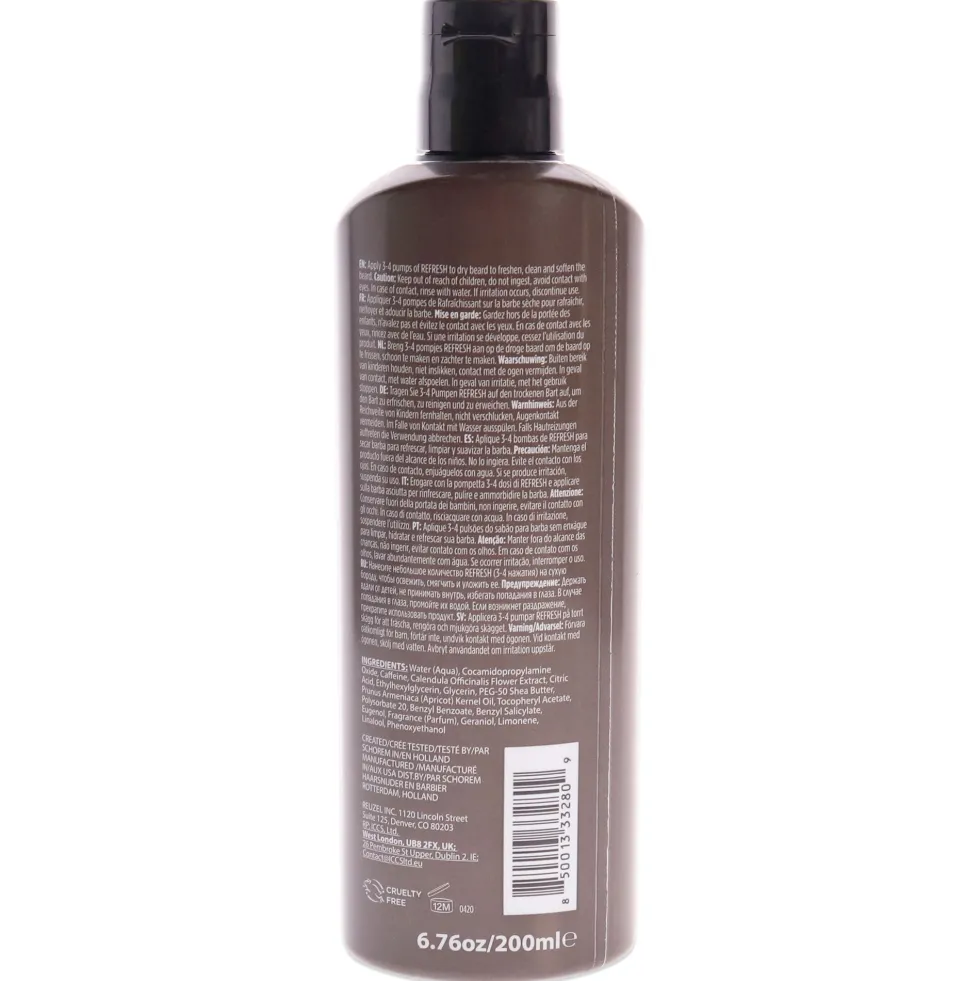 Reuzel Refesh No Rinse Beard Wash 200ML