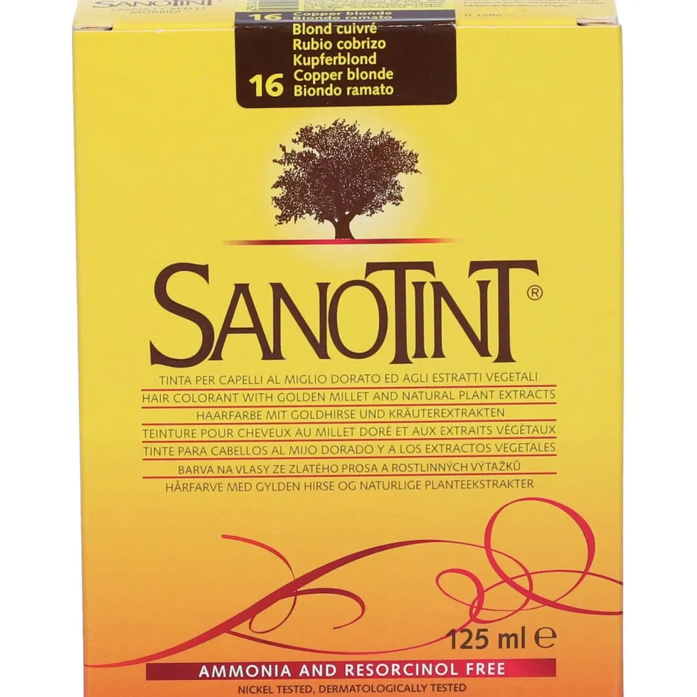 Sanotint Tintura Capelli 16 Biondo Ramato 125 Ml