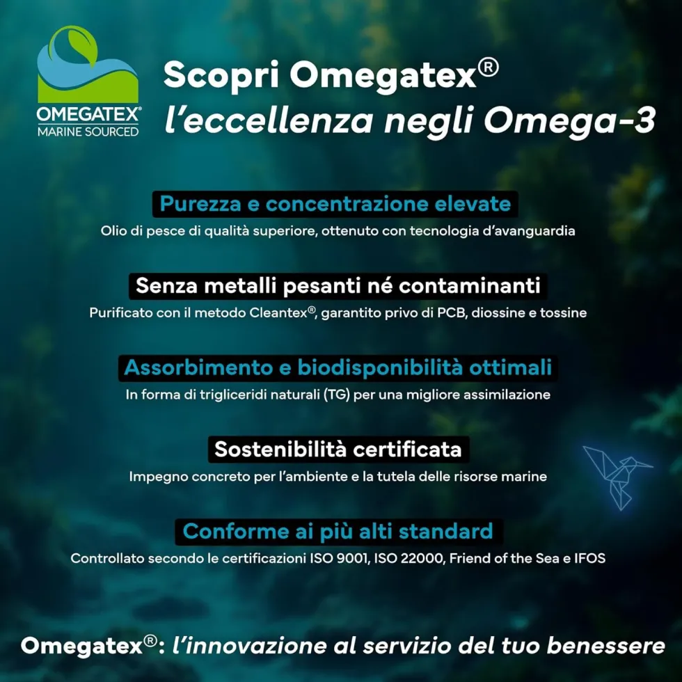 SEVENS NUTRITION Capsule di Omega 3 Olio di Pesce