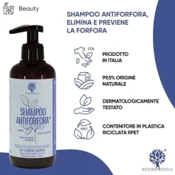 Shampoo Antiforfora BIO alla Moringa – Cute Purificata e Lenita