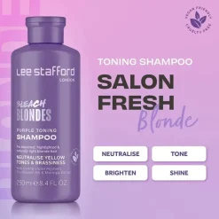 Shampoo colorante LEE STAFFORD Bleach Blondes Purple