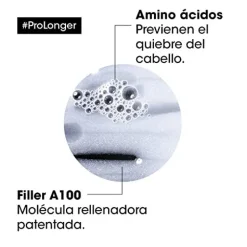 Shampoo Pro Longer L'Oréal Paris Série Expert, 500 ml - Rinforza e allunga i tuoi capelli