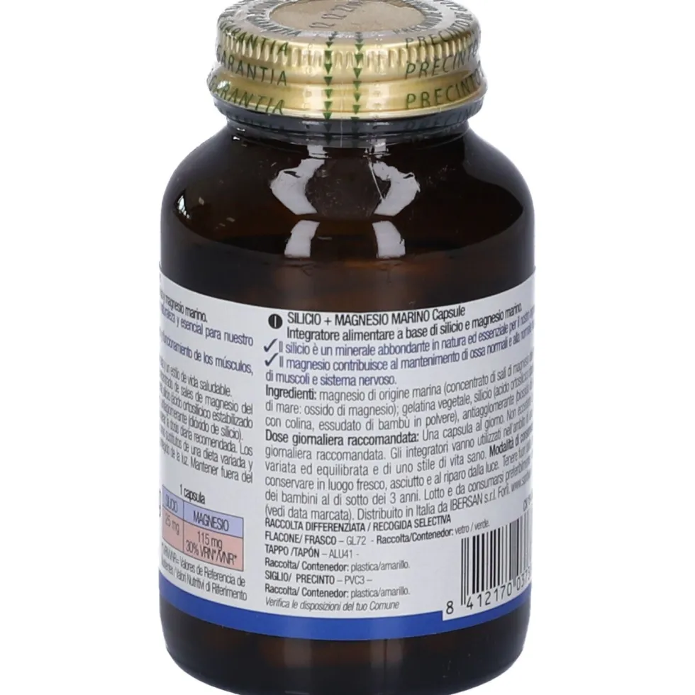 Silicio + Magnesio Marino 60 Capsule 28 G