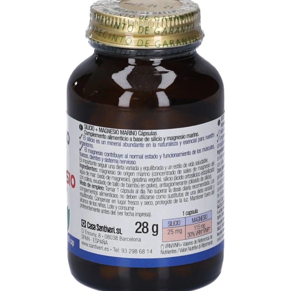 Silicio + Magnesio Marino 60 Capsule 28 G