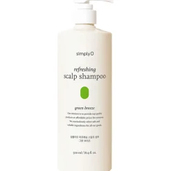 SIMPLYO Refreshing Scalp Green Breeze Shampoo – Shampoo rinfrescante per cuoio capelluto grasso