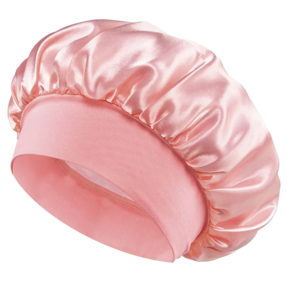 SOHO Safiya Satin Bonnet - Rosa