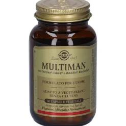 Solgar Multiman Capsule Vegetali- Risparmia il 10% con il codice: solgarx0926