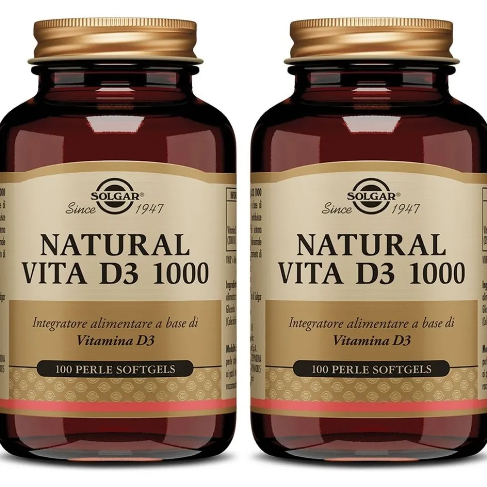Solgar Natural Vita D3 1000- Risparmia il 10% con il codice: solgarx0926