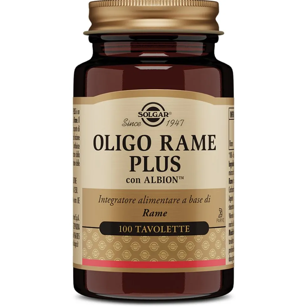 Solgar Oligo Rame Plus- Risparmia il 10% con il codice: solgarx0926