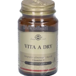 SOLGAR® Vita A Dry- Risparmia il 10% con il codice: solgarx0926