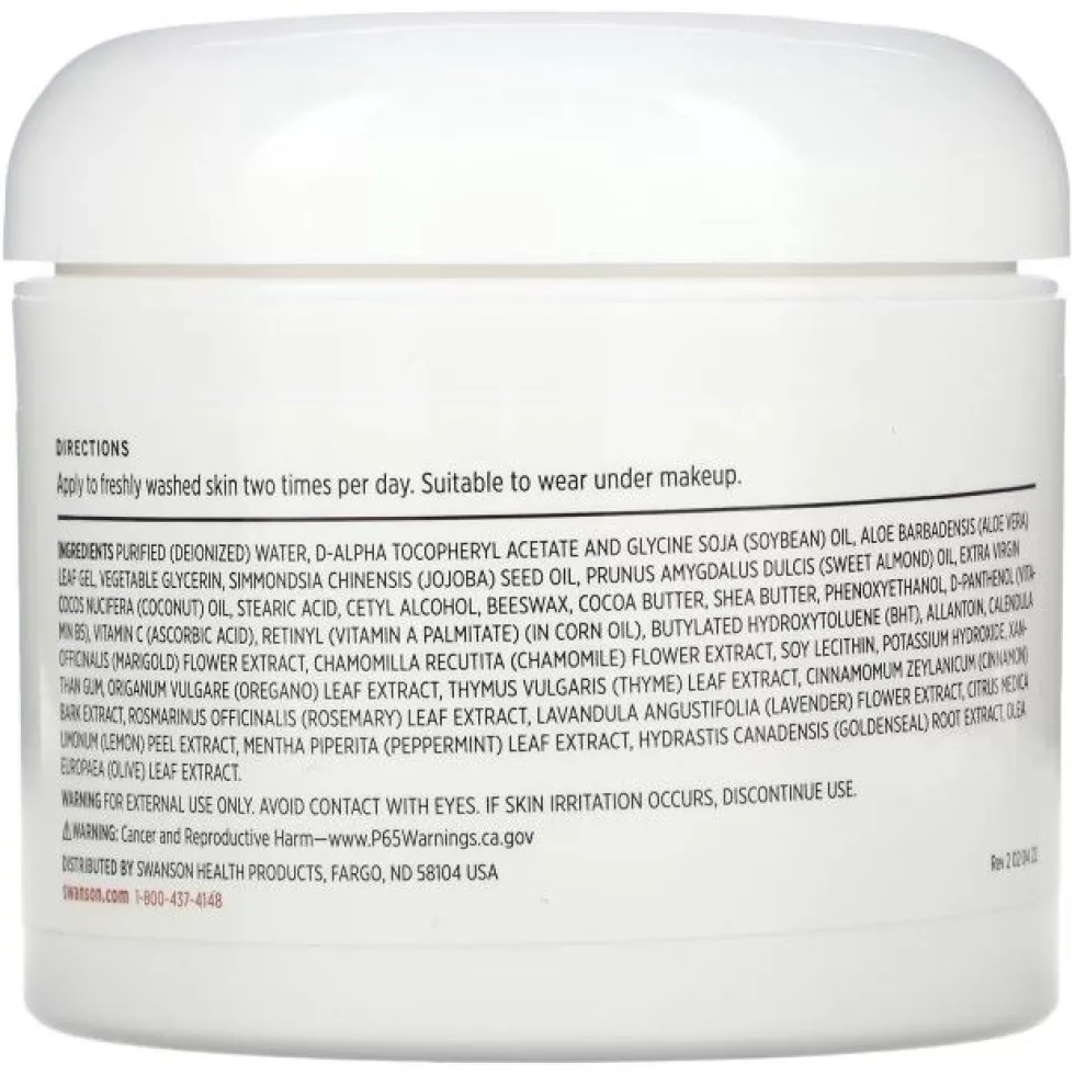 SWANSON Crema alla vitamina