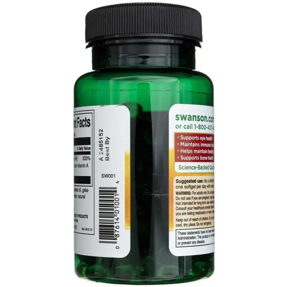 SWANSON Vitamina A 10000 UI