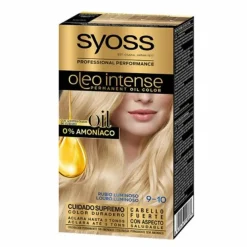 Syoss Oleo Intense Colore Permanente per Capelli 9-10 Biondo Luminoso