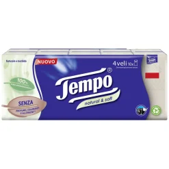 Tempo Box Fazzoletti Natural&Soft