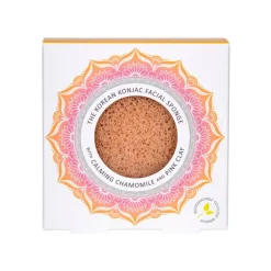 The Konjac Sponge Co. Mandala Konjac Facial Sponge Chamomile & Pink Clay