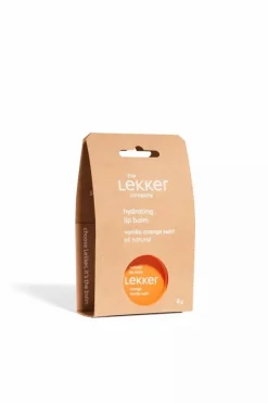 The Lekker Company - Balsamo per le labbra - Turbinio di vaniglia arancione