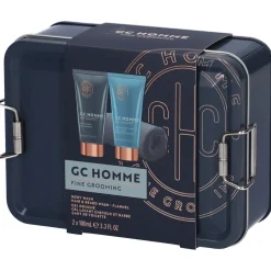 The Luxury Bathing Company GC Homme Set Regalo Gel Doccia + Gel Lavante per Capelli e Barba + Flanella in Cotone Omaggio