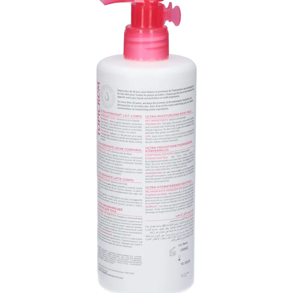 Topicrem Latte Corpo Ultra Idratante 500 ml
