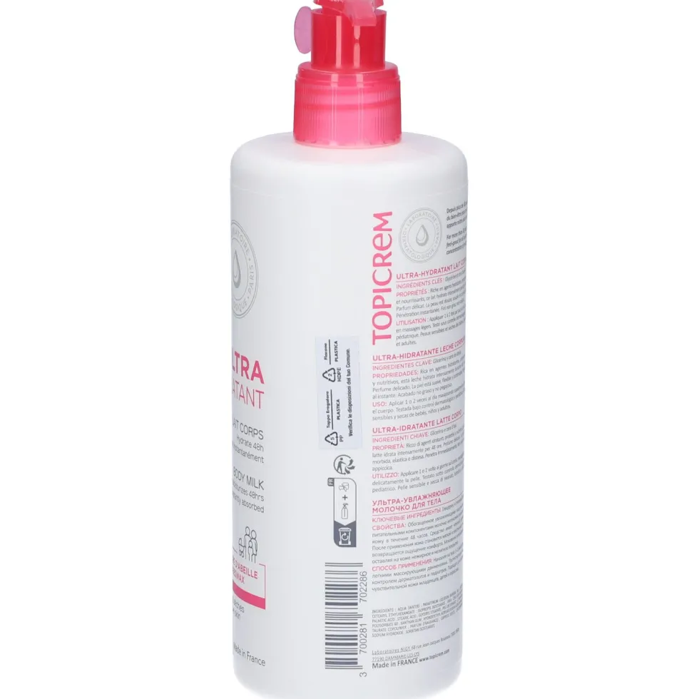 Topicrem Latte Corpo Ultra Idratante 500 ml