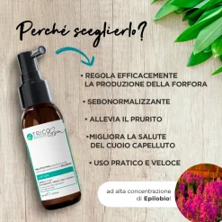 Tricogym - Spray 3in1 anti forfora, sebo e prurito 60ml